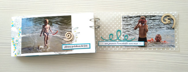 mini scrap album