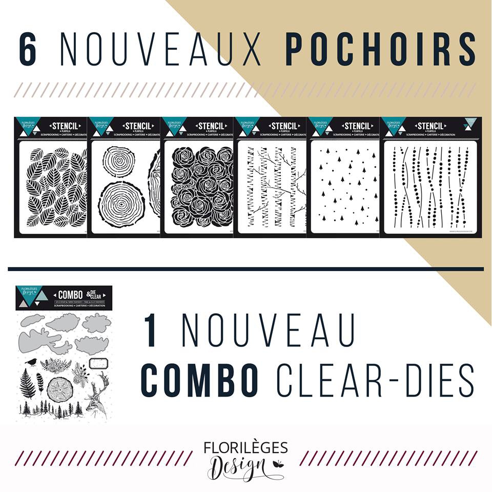 POCHOIRS FLORILEGES DESIGN