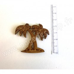 PDS SUJET BOIS PALMIERS 3 COLLECTION PALMIERS