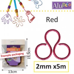 FIL ALU 2MM 5M ROUGE