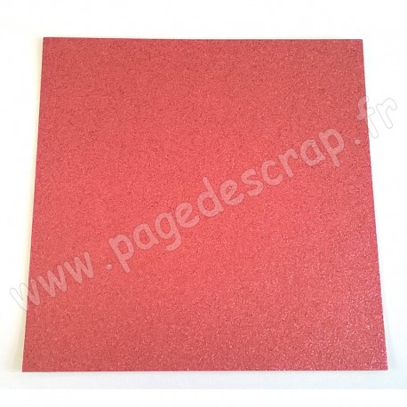 TOGA GLITTER PAPIER ADH. 30X30 ROSE POUDRE