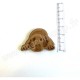 PDS SUJET BOIS CHIEN ALLONGE COLLECTION ANIMAUX