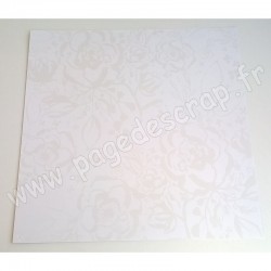 KAISERCRAFT WILDFLOWER FLORAL GLOSS 30.5 cm x 30.5 cm