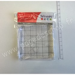 ARTEMIO BLOC POSITIONNEMENT FESTONNE GRADUE 7,6  cm x 7,6 cm