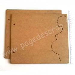 PDS ALBUM BOIS 22 x25 cm PROFIL