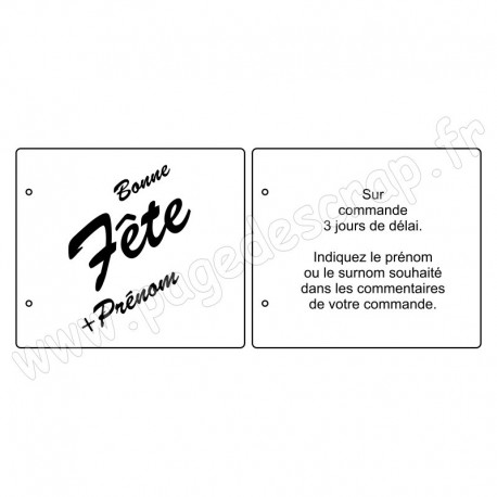 PDS ALBUM BOIS 22 x25 cm   PERSONNALISE