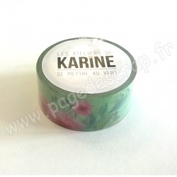 LES ATELIERS DE KARINE MASKING TAPE FLORAL