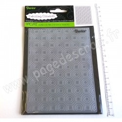 DARICE EMBOSSING TEMPLATE OCTAGON BACKGROUND 10,8 cm x 14,6 cm