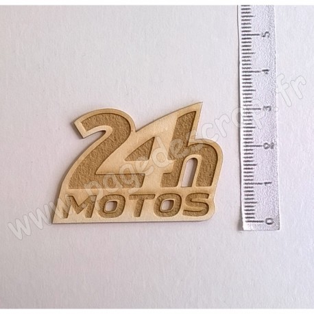 PDS SUJET BOIS FIN 1 mm 24H MOTOS COLLECTION 24H MOTO