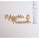 PDS SUJET BOIS FIN 1 mm ADORABLE PETITE PRINCESSE COLLECTION NAISSANCE