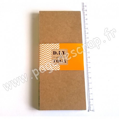 TOGA TO DO LIST KRAFT 100 pages 80 x 185 mm ZANIMO/JUNGLE