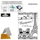 EMBOS TEMPLATE 10.8X14.6CM FRENCH BISTROT