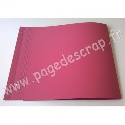 SCRAPFACTORY PAGE DOUBLE FRAMBOISE