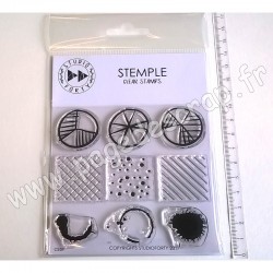 STUDIO FORTY TAMPON CLEAR MOTIFS 2