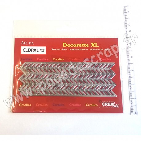 CREALIES DIES DECORETTE XL No05 ZIGZAG