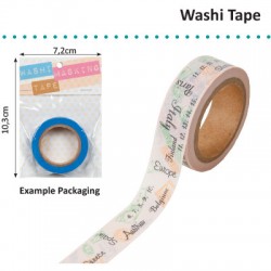 WASHI TAPE TRAVEL STAMPS