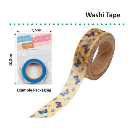 WASHI TAPE YELLOW DWO