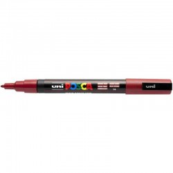 POSCA ROUGE FONCE POINTE CONIQUE FINE 1.5 mm