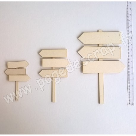 PDS SUJET BOIS FIN 1 mm KIT PANNEAUX A MONTER ( 3 PANNEAUX )