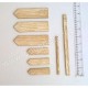 PDS SUJET BOIS FIN 1 mm KIT PANNEAUX TEXTURES MONTER ( 2 PANNEAUX )