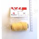 RAYHER FIL 1mm x 35 m JAUNE SOLEIL / BLANC