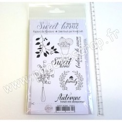 LES PAPIERS DE PANDORE TAMPON CLEAR MY VERY SWEET HOME