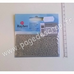 RAYHER DIE FLORAL LACE INSERT