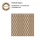 CANVAS CORP PRINTED PAPER CHOCOLATE IVORY DOT