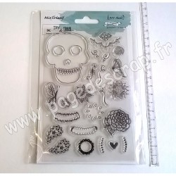 DIY & Cie TAMPONS CLEAR SKULL 24  pièces