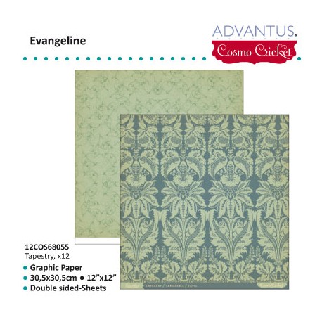 ADVANTUS COSMO CRICKET EVANGELINE PAPER TAPESTRY