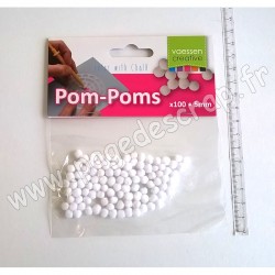 VAESSEN CREATIVE 100 POM-POMS x 5 mm