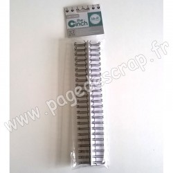 WE R MEMORY KEEPERS THE CINCH FILS POUR RELIURES 1,6 cm 30,5 cm NOIR x2