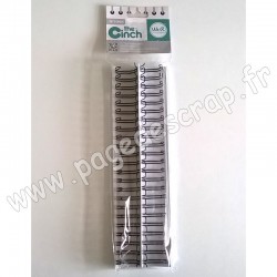 WE R MEMORY KEEPERS THE CINCH FILS POUR RELIURES 1,9 cm 30,5 cm NOIR x2