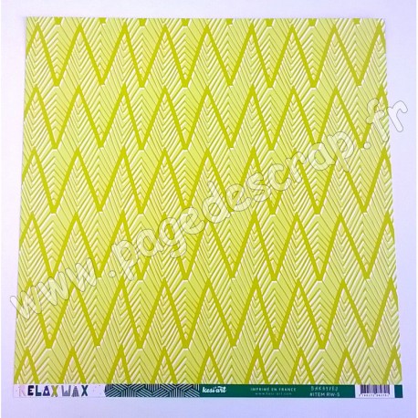 KESI'ART COLLECTION RELAX WAX 30,5 cm x 30,5 cm BAKAYOKO