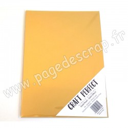 TONIC STUDIOS CRAFT PERFECT MIRROR CARD SATIN A4 x5 250g GOLD PEARL