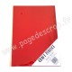 TONIC STUDIOS CRAFT PERFECT MIRROR CARD GLOSSY A4 x5 250g RUBY RED