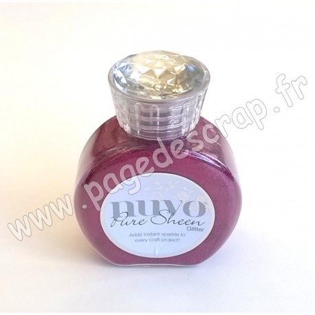 TONIC STUDIOS NUVO PURE SHEEN GLITTER 100ml DEEP PINK