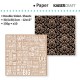 KAISER CRAFT MIX ET MATCH DAMASK