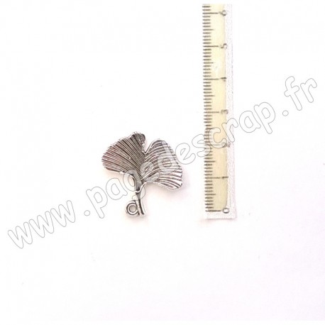 EPHEMERIA BRELOQUE FEUILLE DE GINKO