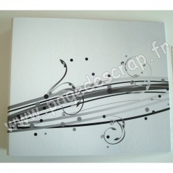 EASY SCRAP CLASSEUR BLANC4 ANNEAUX