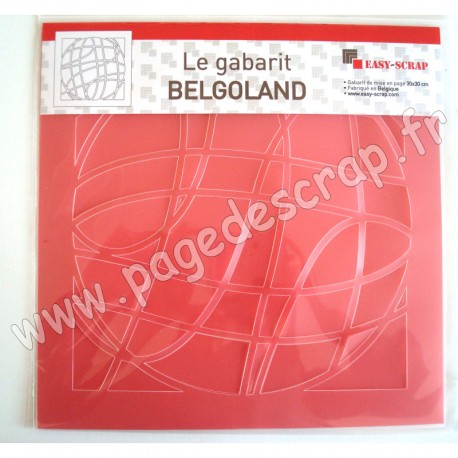 EASY SCRAP GABARIT BELGOLAND