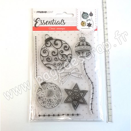 STUDIO LIGHT CLEAR STAMP ESSENTIALS N°322