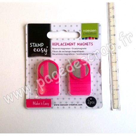 VAESSEN CREATIVE MAGNETS REPLACEMENT x2 pour STAMP EASY TOOL