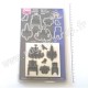 SIZZIX FRAMELITS DIE SET SET STAMP 7 pièces CHANDELIERS