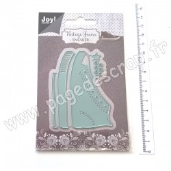 JOY!CRAFTS CUTTING & EMBOSSING DIES VINTAGE JEANS SNEAKER