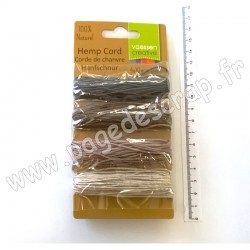 VAESSEN CORDE DE CHANVRE NATURE 4 x 10 m
