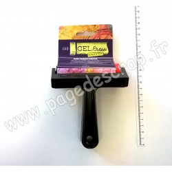 GEL PRESS  BRAYER EN CAOUTCHOUC DUR 10,16 cm