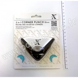 XCUT CORNER PUNCH 2 IN 1 CORNER PUNCH 10 mm (round and inverted corners)