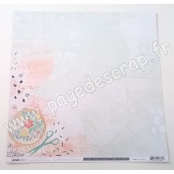 KAISERCRAFT CRAFTERNOON COLLECTION EMBROIDERY 30.5 cm x 30.5 cm