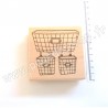 FLORILEGES DESIGN COLLECTION LA MAISON DE JEANNE TAMPON BOIS PANIERS GRILLAGÉS